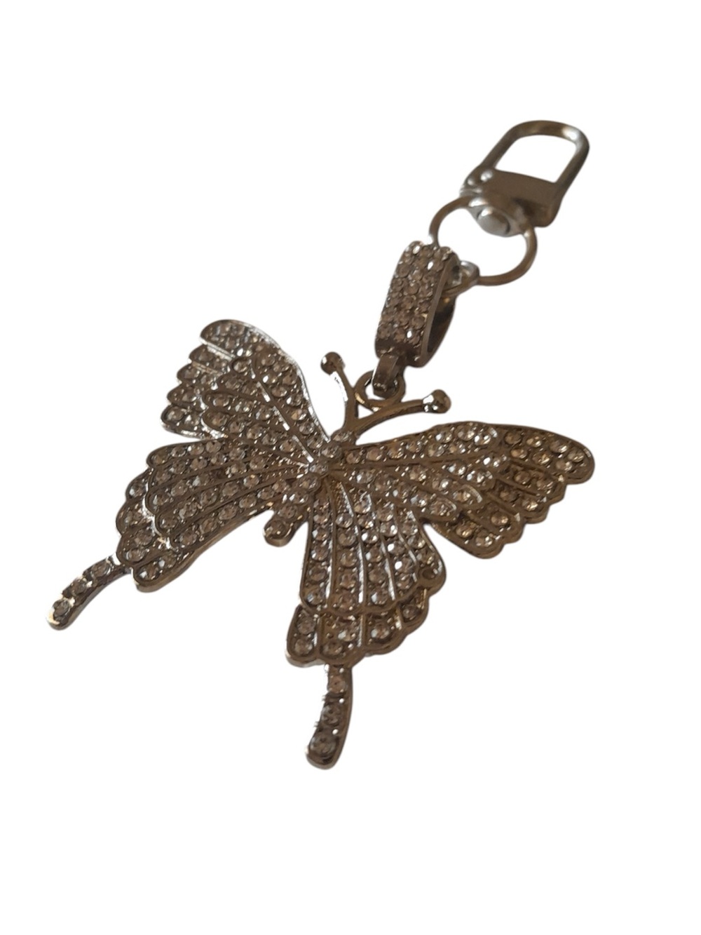 Crystal Butterfly Keychain with Rhinestones 1pc - Picture 10 of 11
